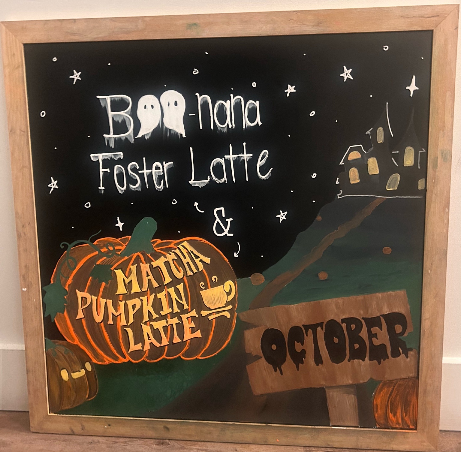 October seasonal drinks at Froth