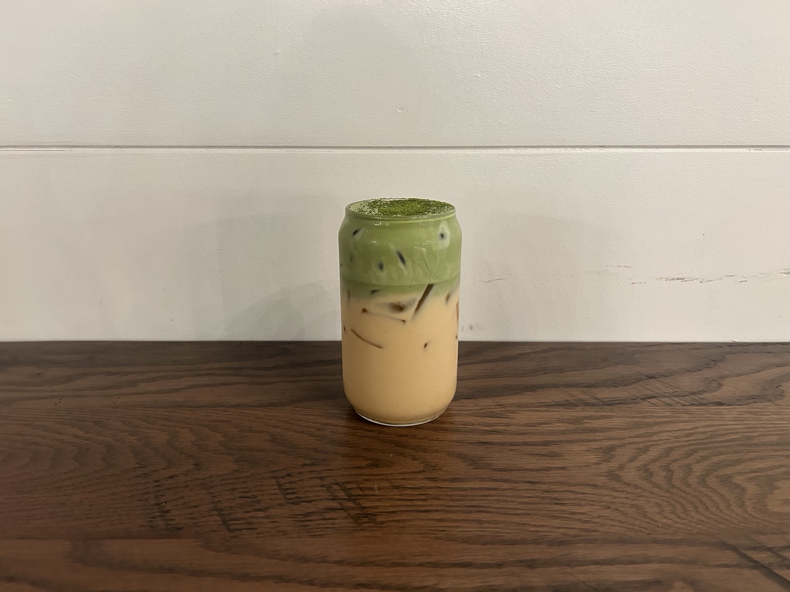 Iced matcha at Froth
